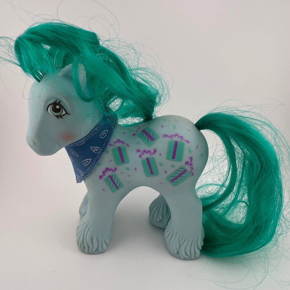 Vintage G1 My Little Pony Daddy Sweet Celebrations Loving Family Hasbro